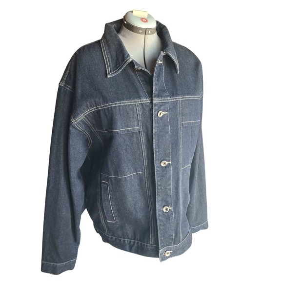 Jackets & Blazers - Vintage 1990s Kani Jeans Denim Jacket XXL
